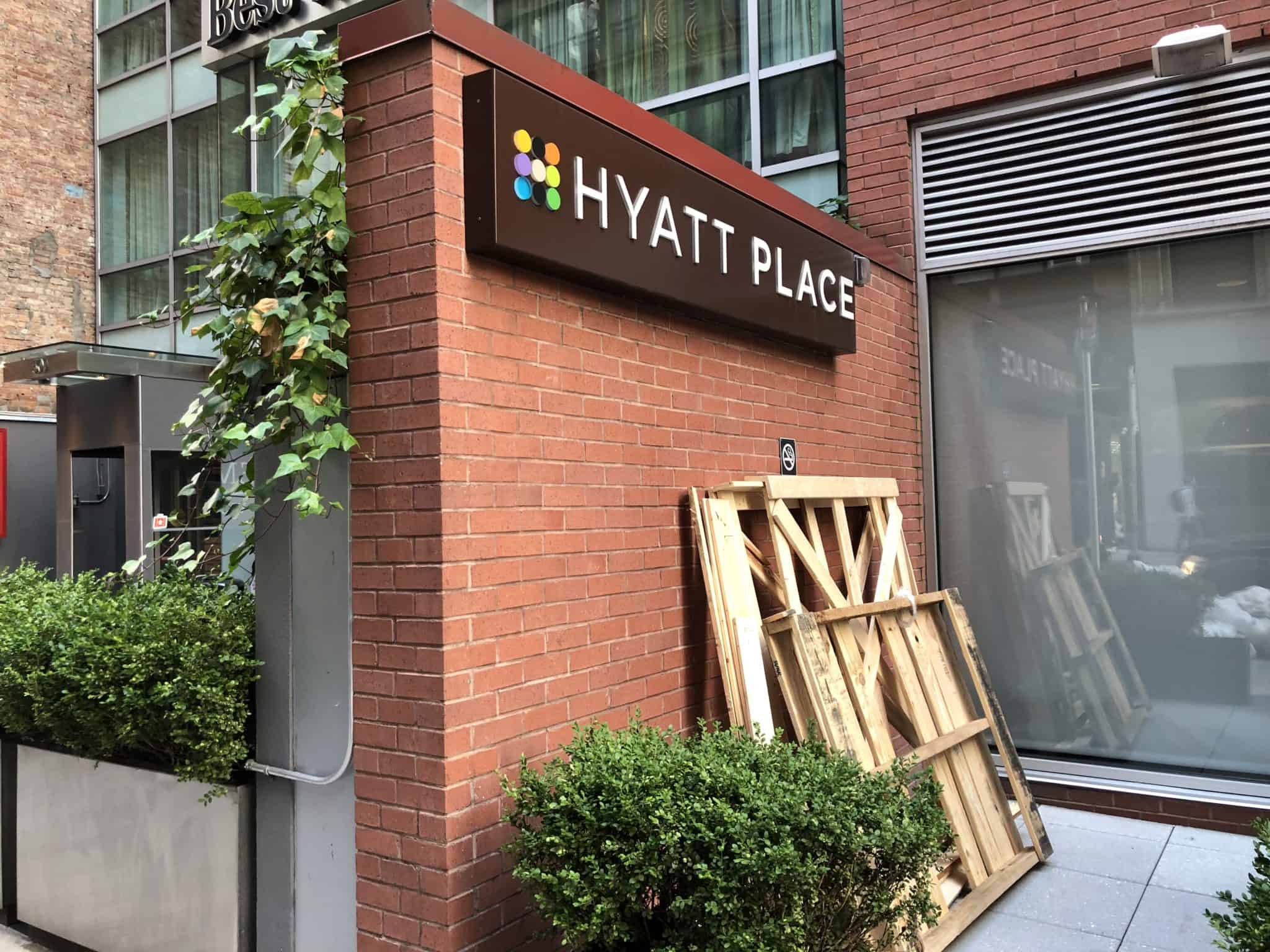 Hyatt Place New York Midtown South Name Plate