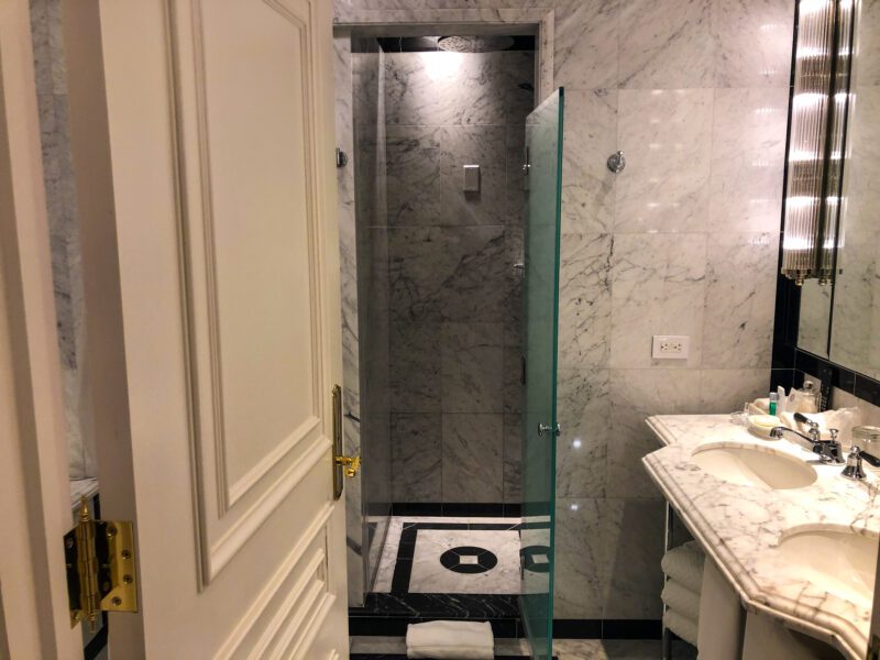 St Regis New York 5th Avenue Suite master bathroom continued
