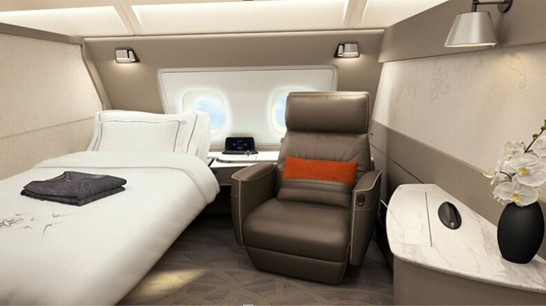 Singapore Airlines New A380 Suites
