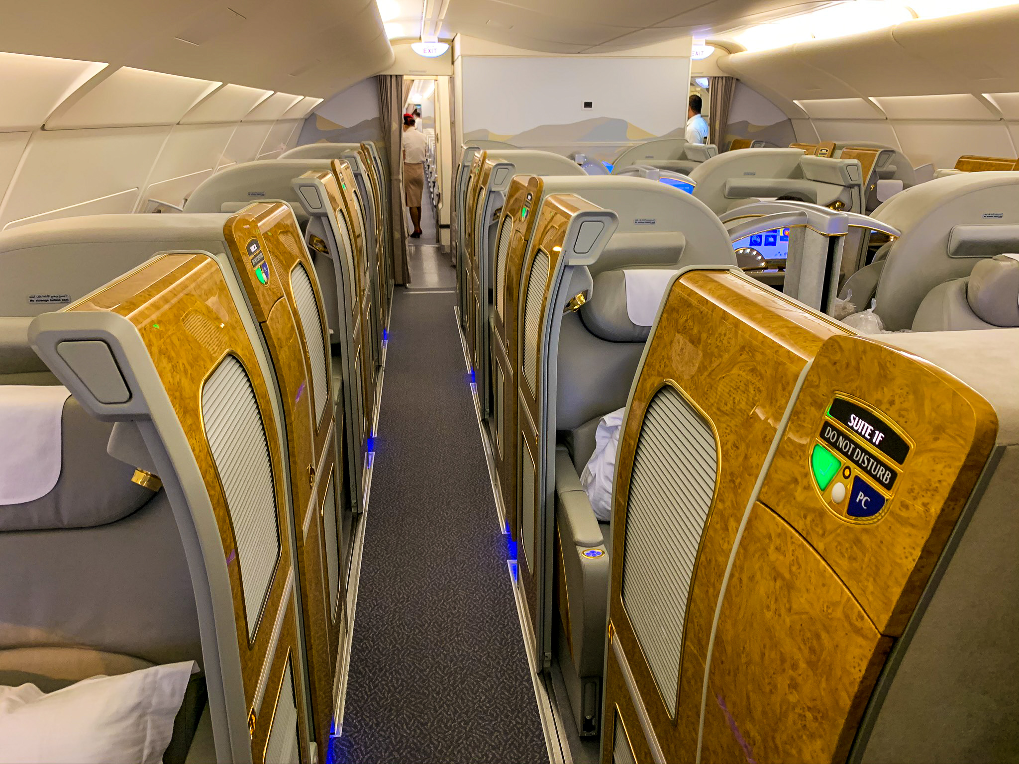 Emirates A380 First Class Cabin Continued