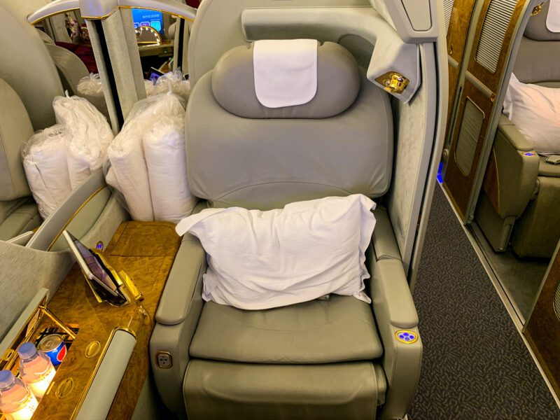 Emirates A380 First Class Seat