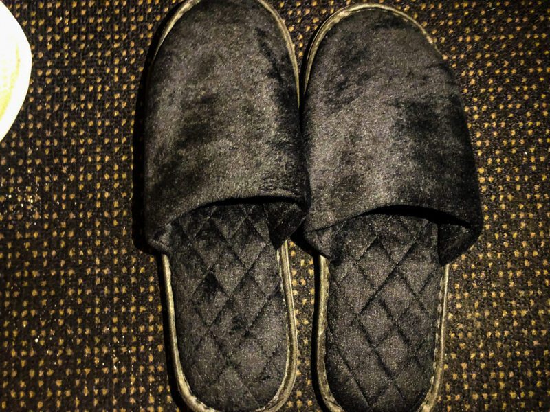 Etihad first class slippers