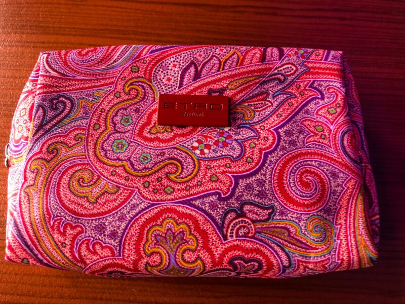 Japan Airlines First Class Etro Amenity Kit