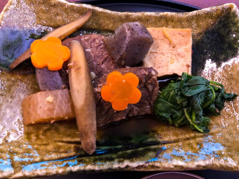 Japan Airlines First Class Braised Beef Short Ribs