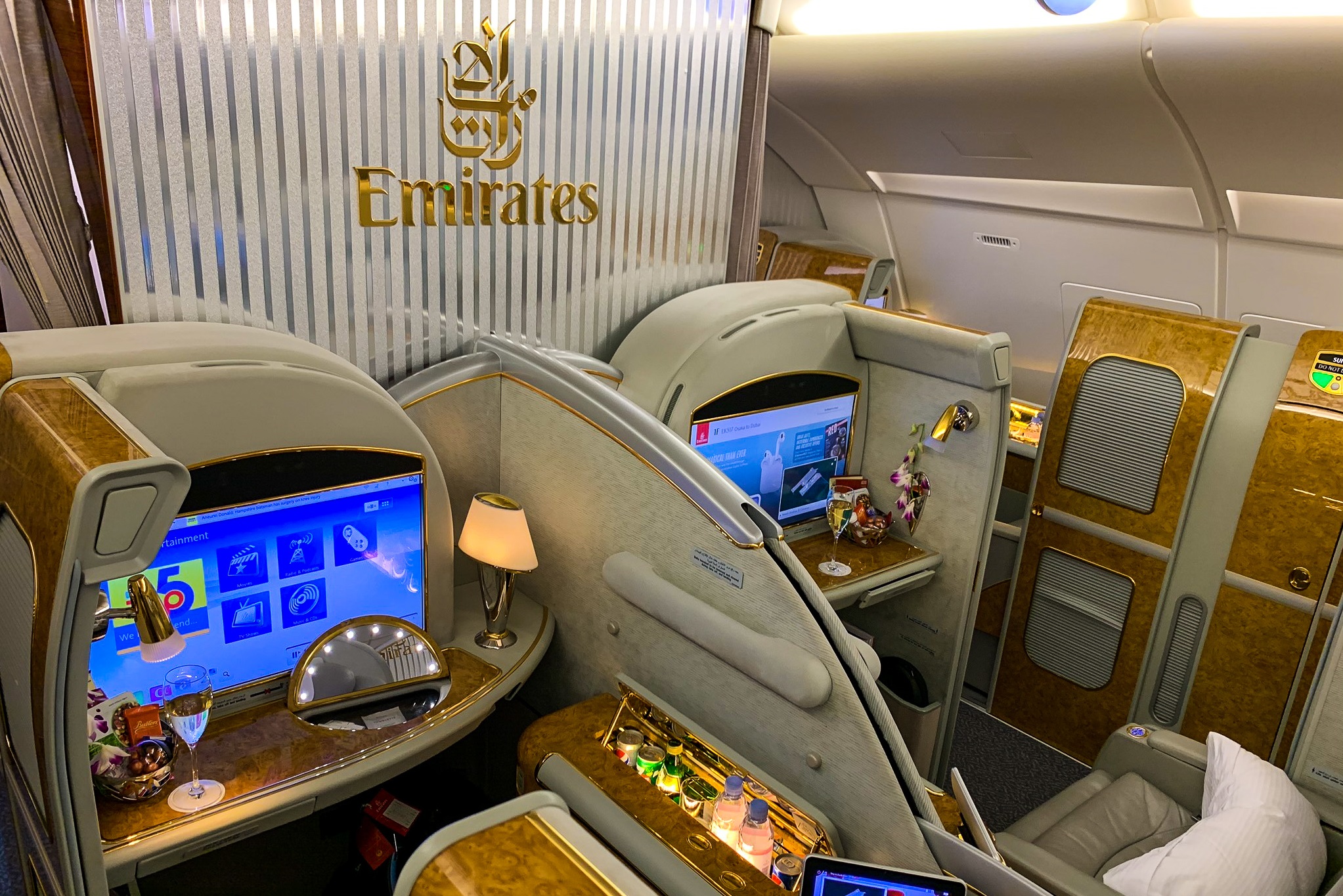 Emirates A380 First Class Cropped
