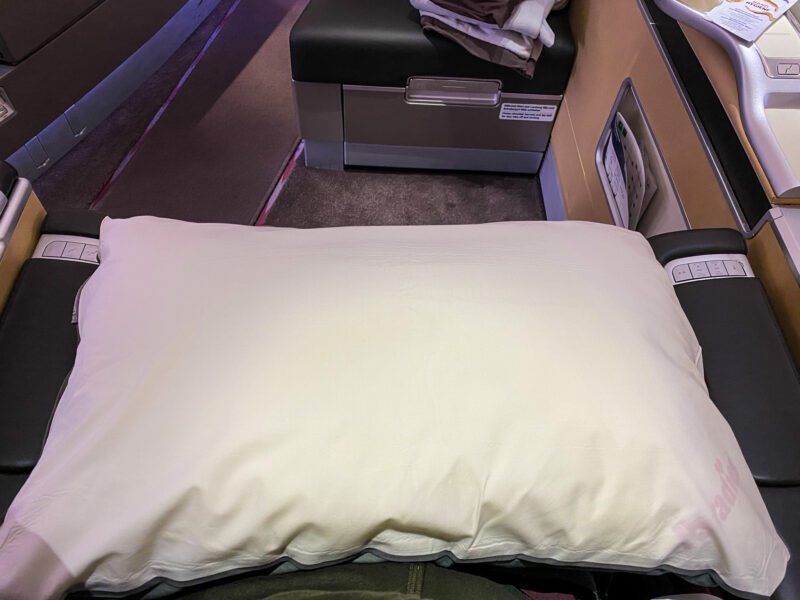 Lufthansa 747 8 First Class Pillow