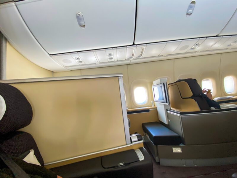 Lufthansa 747 8 First Class Privacy Divider