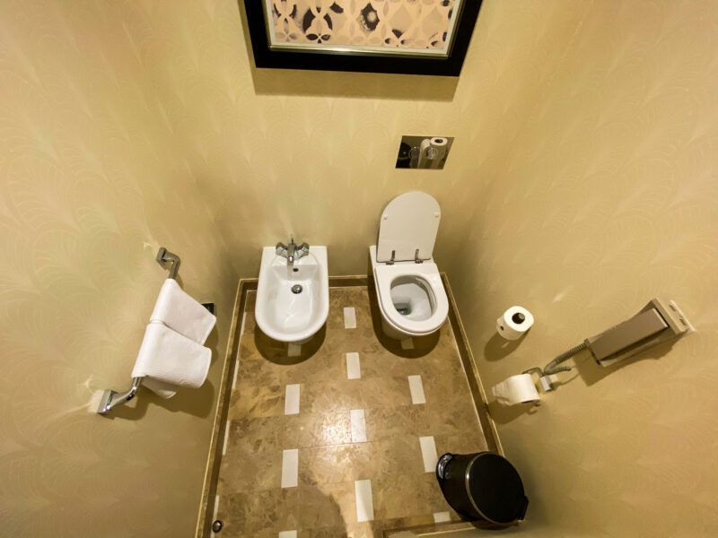 St. Regis Cairo Astor Room Separate Toilet With Bidet