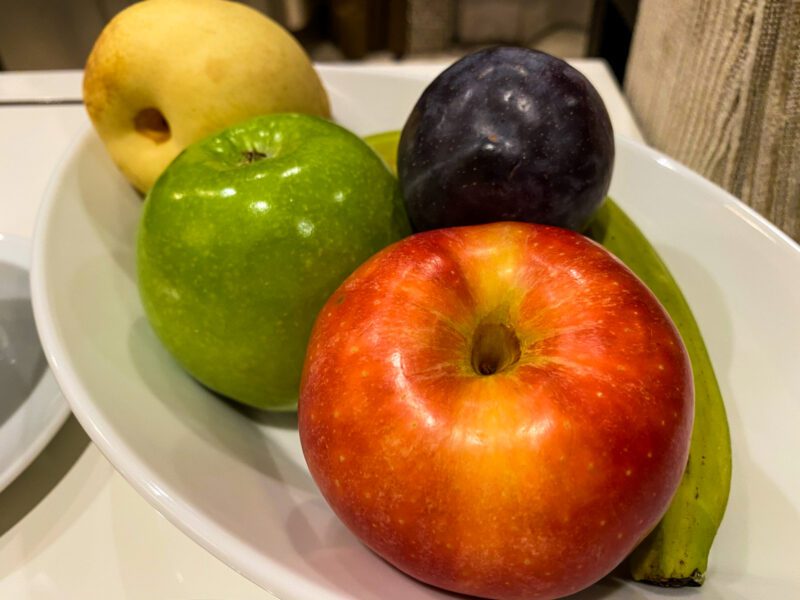 St. Regis Cairo Astor Room Welcome Fruit Platter