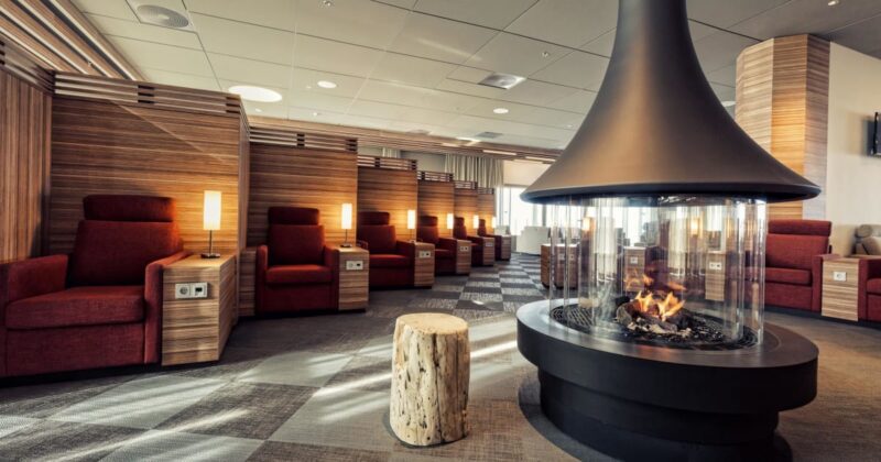 Icelandair Saga Lounge Keflavik
