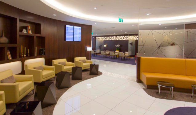 Etihad Business Class Lounge At Auh