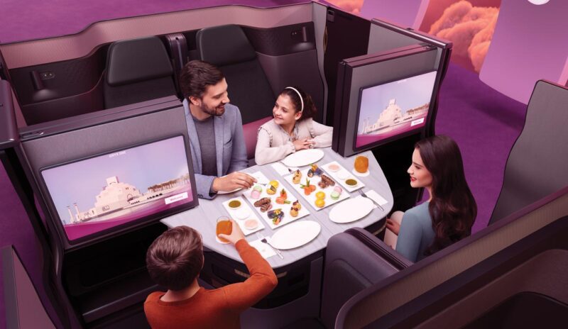 Qatar Airways QSuites Business Class