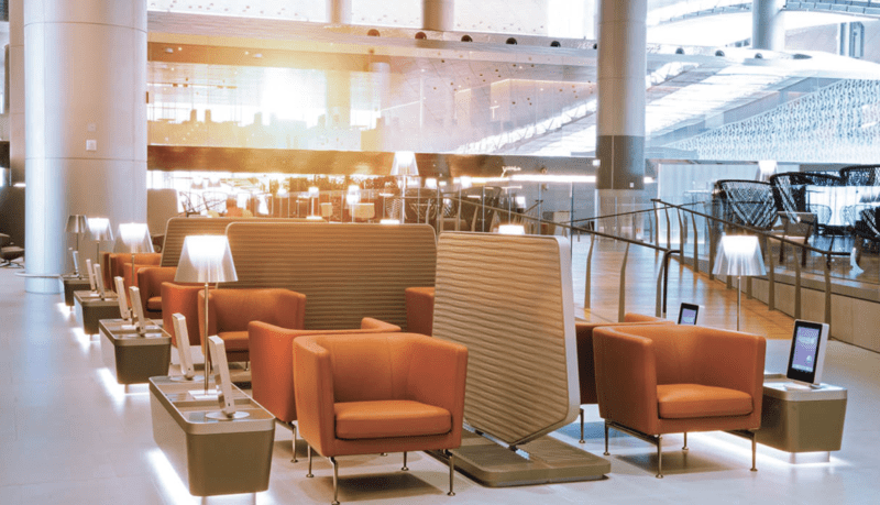 Spacious Interiors Inside The Al Mourjan Business Lounge