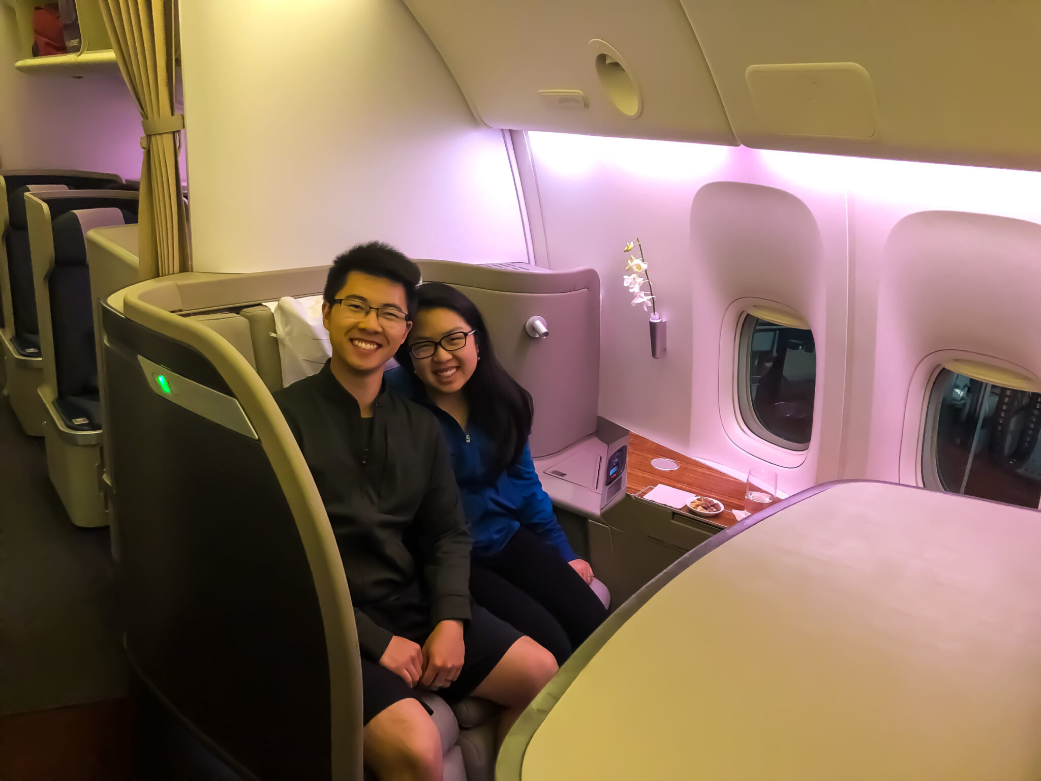 Cathay Pacific First Class Picture