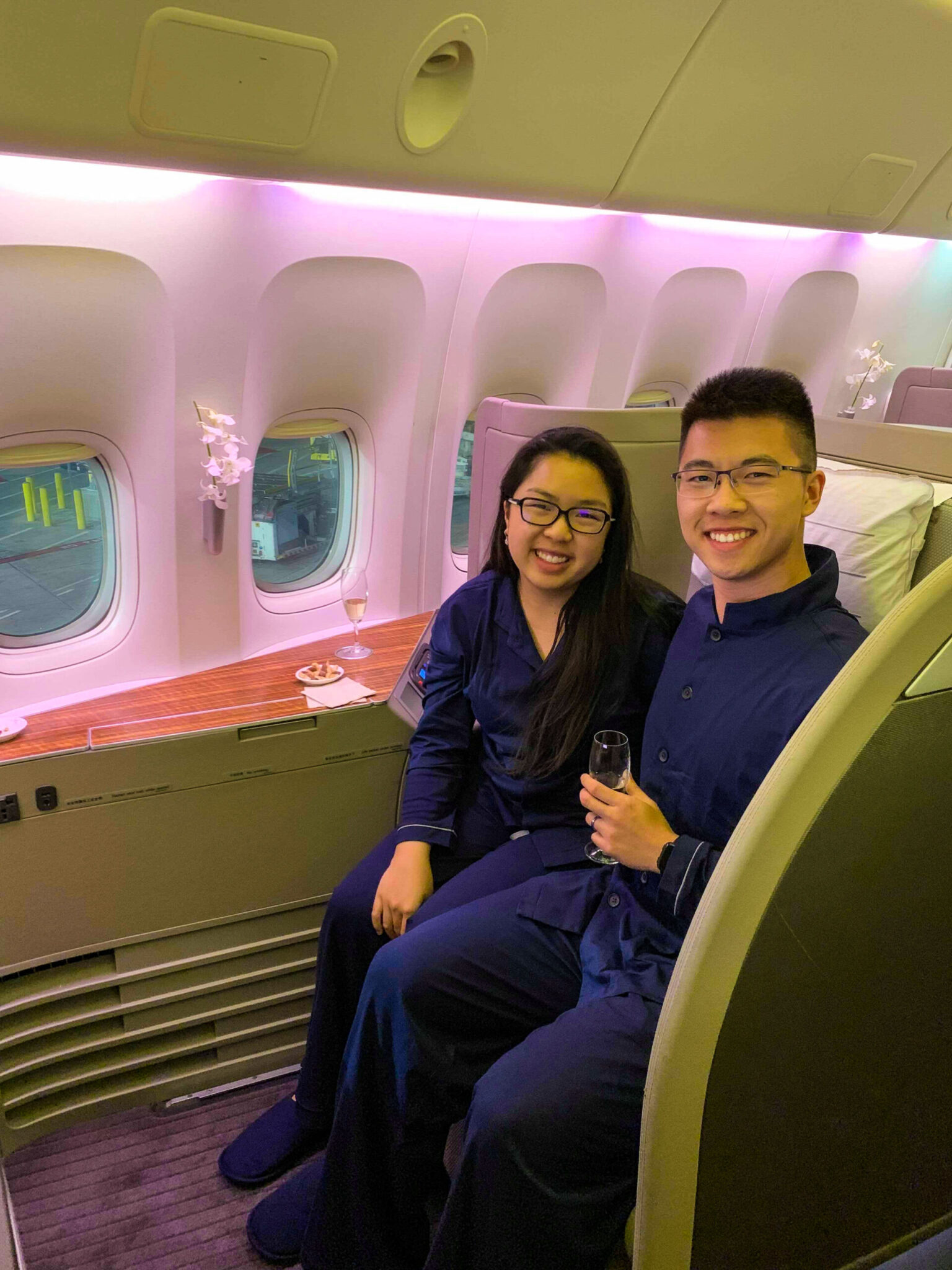 Cathay Pacific first class