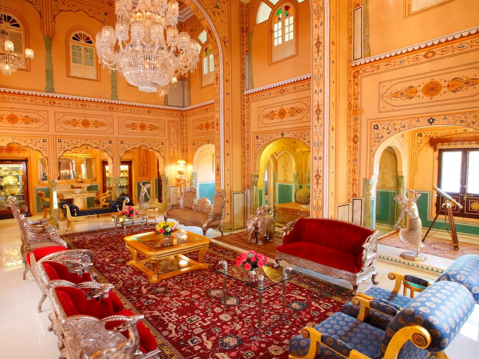 The Raj Palace in India