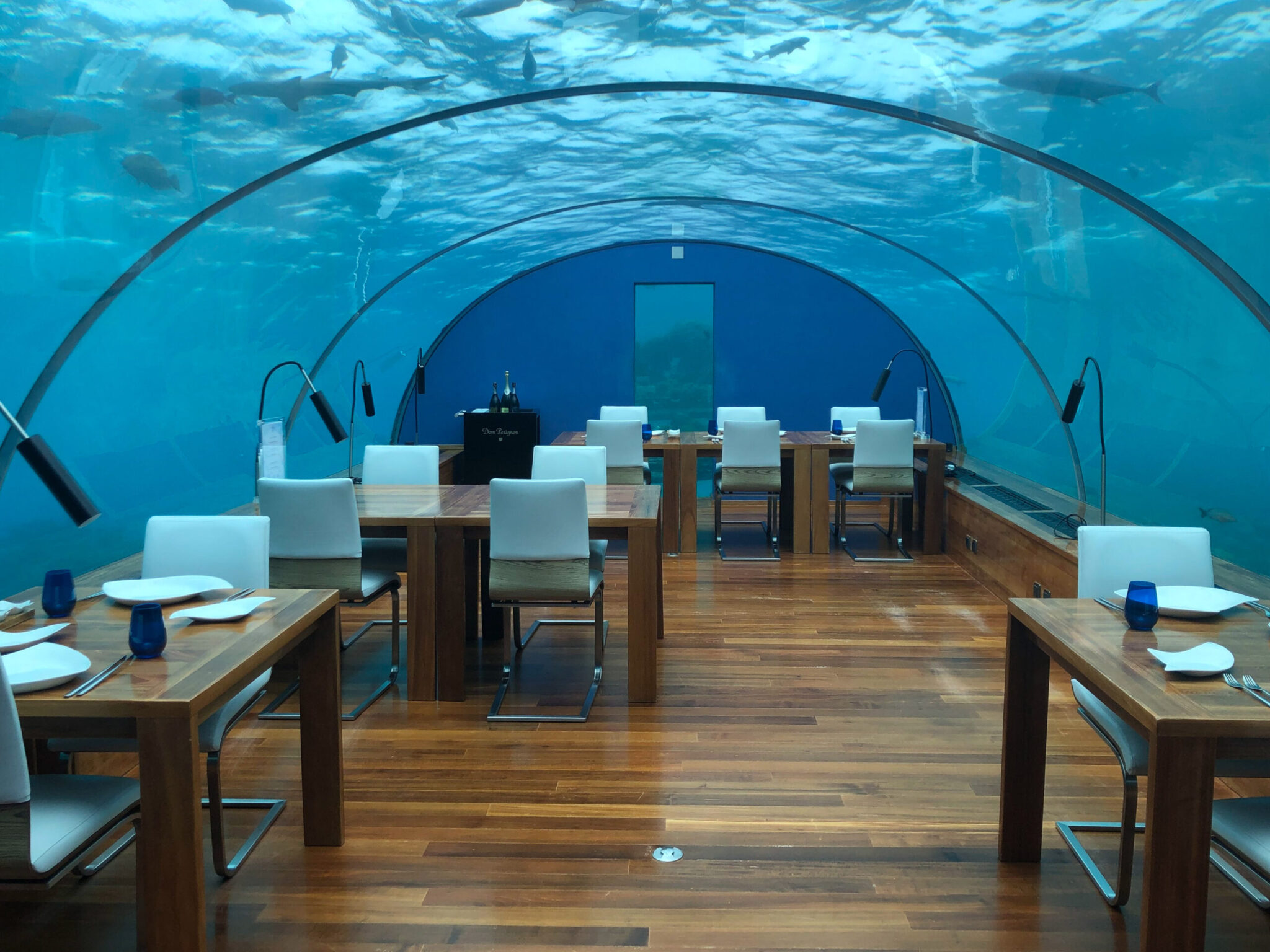 Conrad Maldives Ithaa Undersea Restaurant