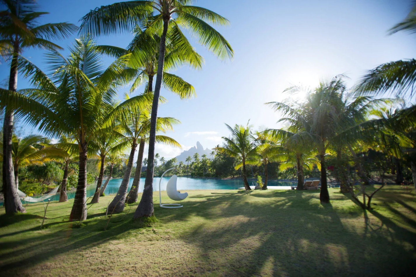 St. Regis Bora Bora Resort Iridium Spa Grounds