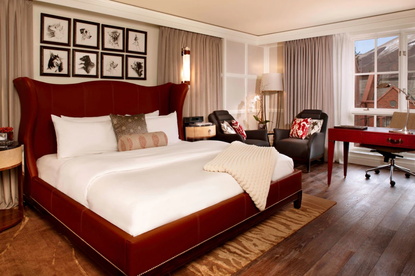 The St. Regis Aspen Resort Deluxe King Guest Room