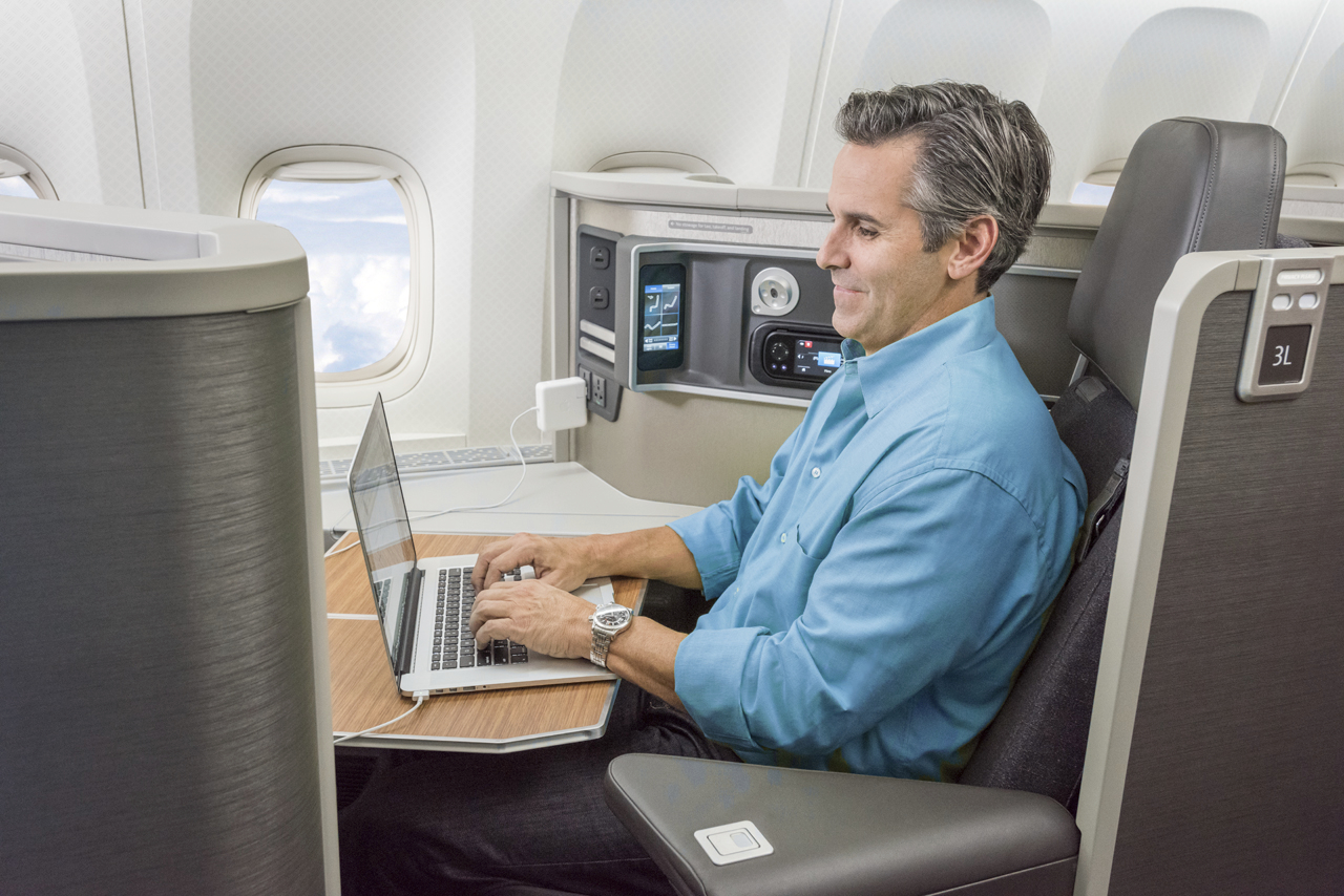 American Airlines Flagship Business Class