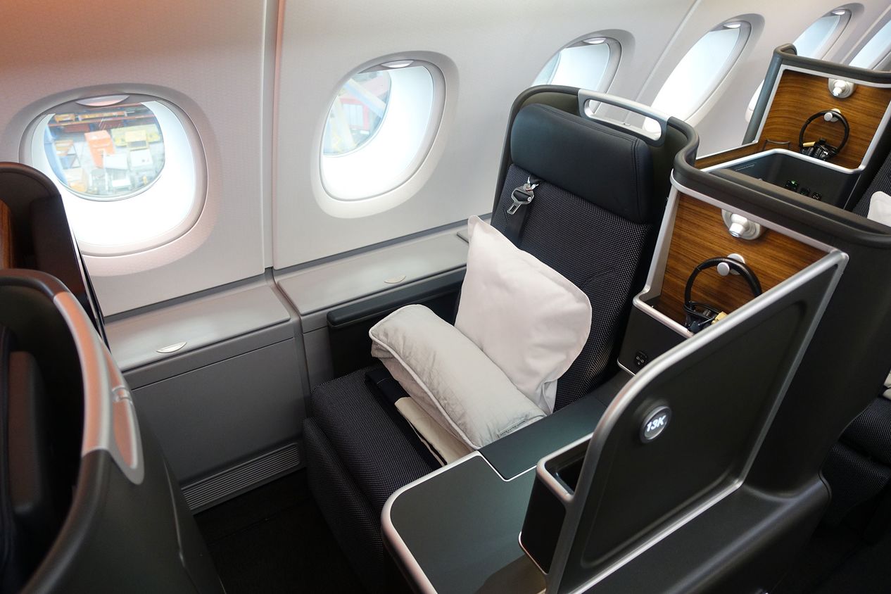 New Qantas Business Class A380