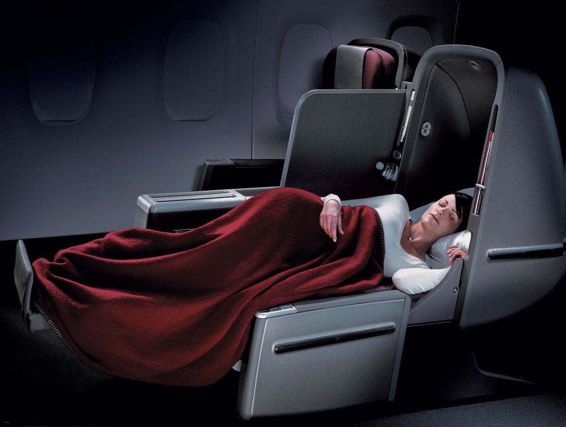 Qantas Business Class A380 - Skybed II