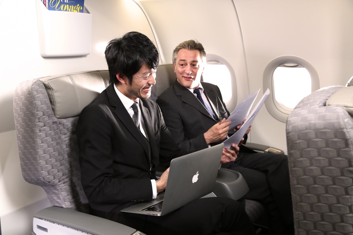 EVA Air Business Class -Seats
