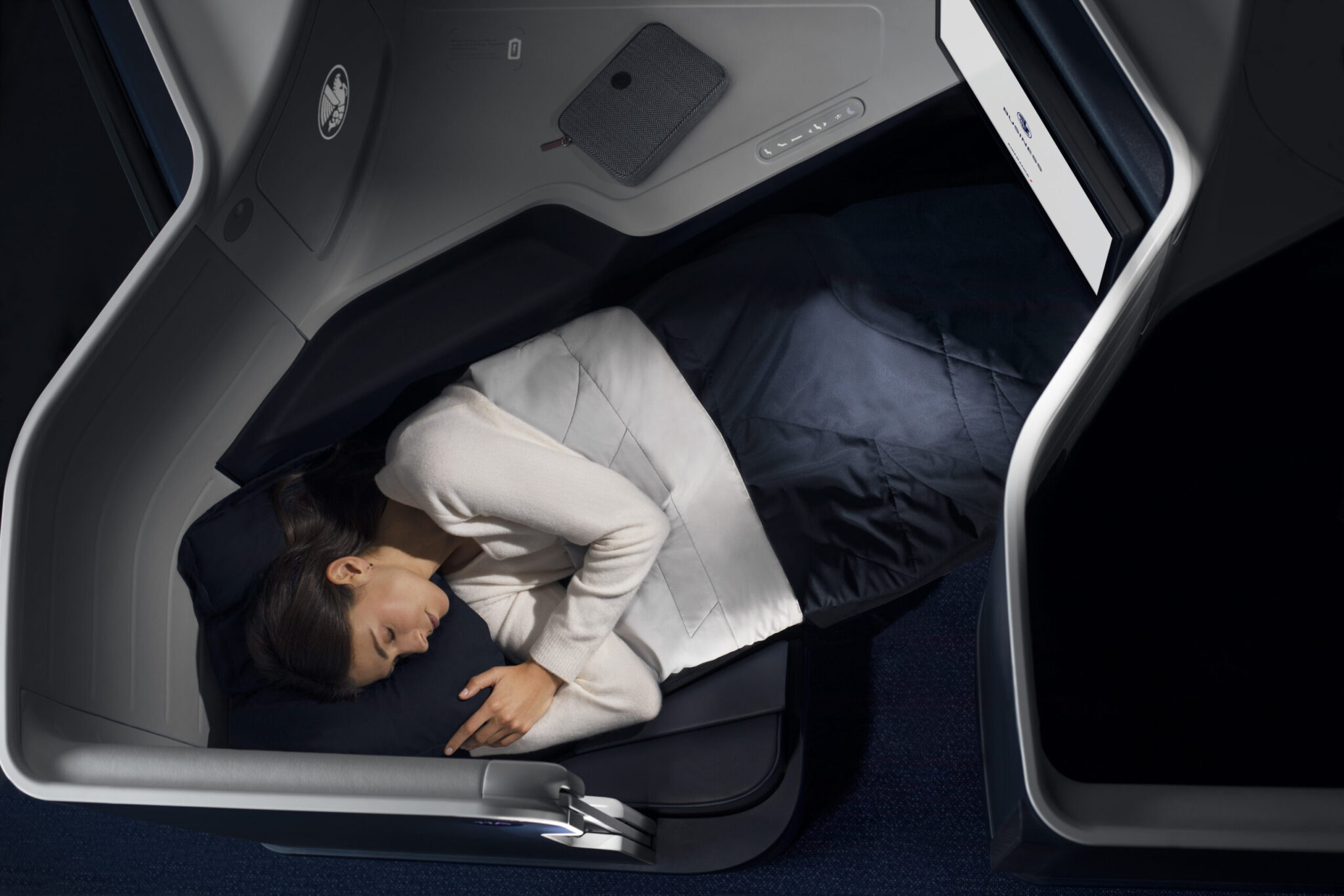 Air France Business Class - Bed