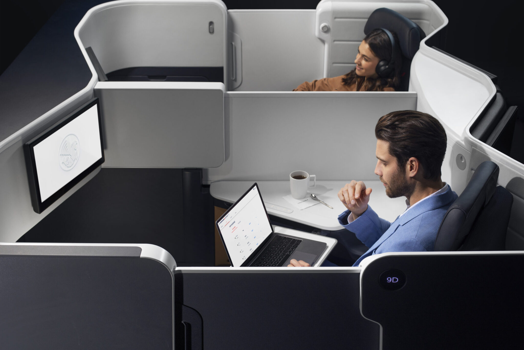 Air France Business Class - Seats