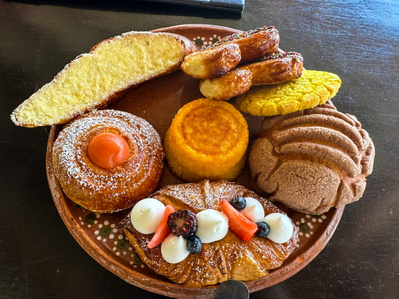 Alebrije pastry plate