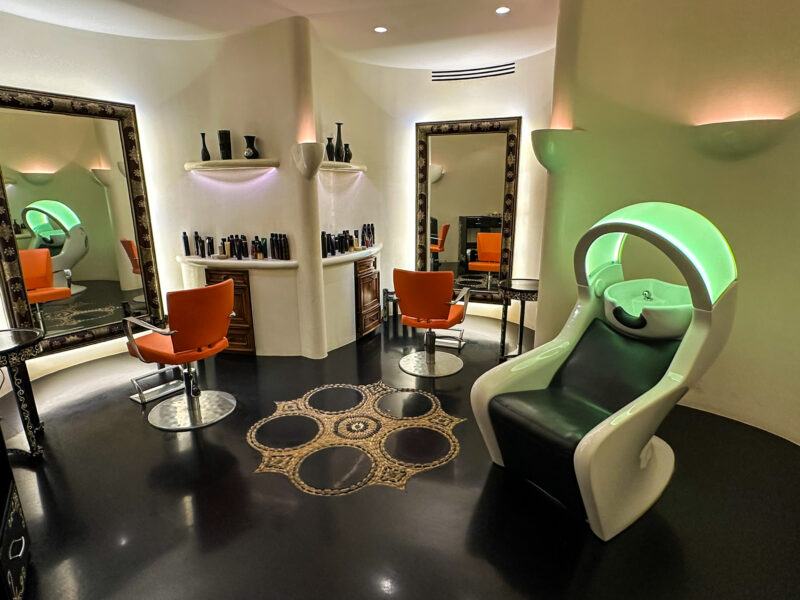 Las Ventanas al Paraiso salon hair treatment room