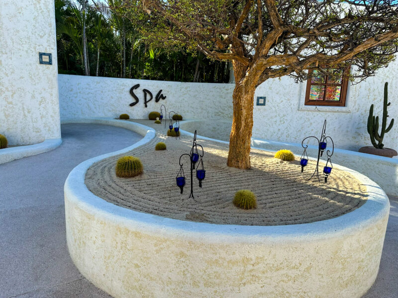 Las Ventanas al Paraiso spa entrance