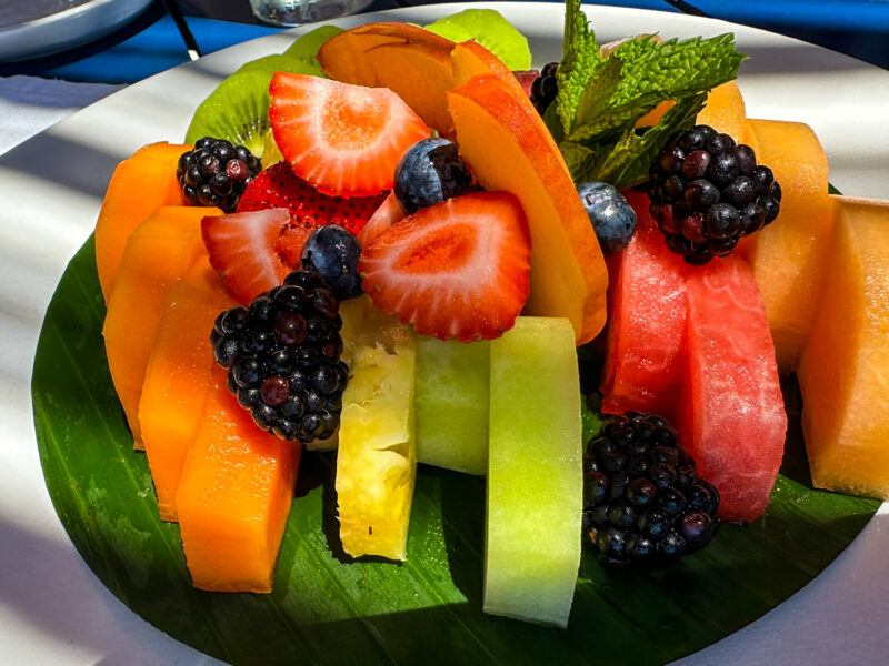 Sea Grill fruit plate