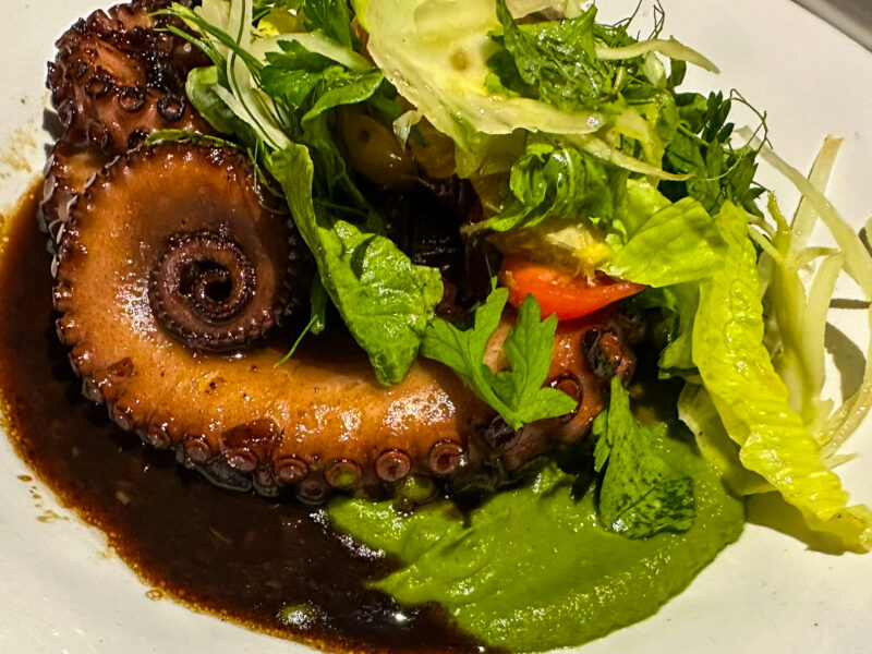 Sea Grill grilled octopus