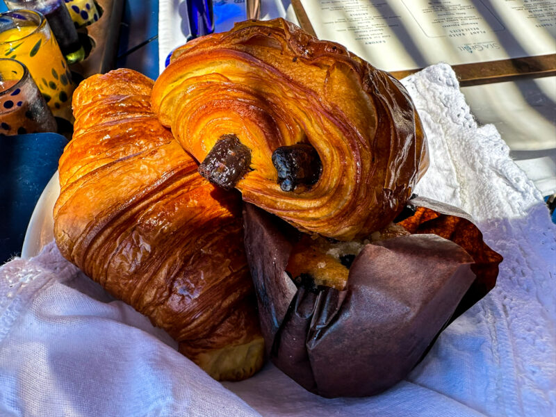 Sea Grill pastry basket