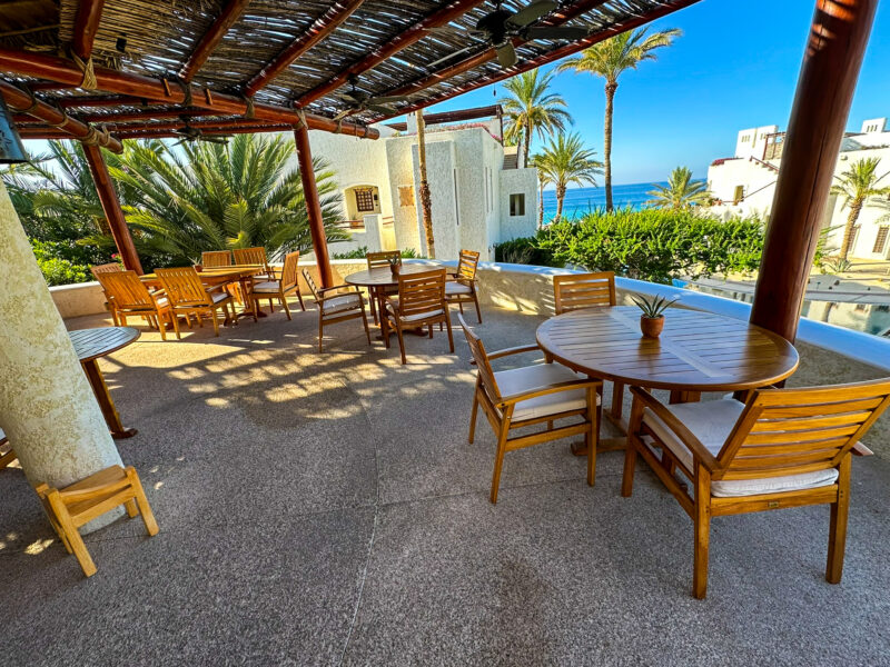 Tequila and Ceviche Bar seating