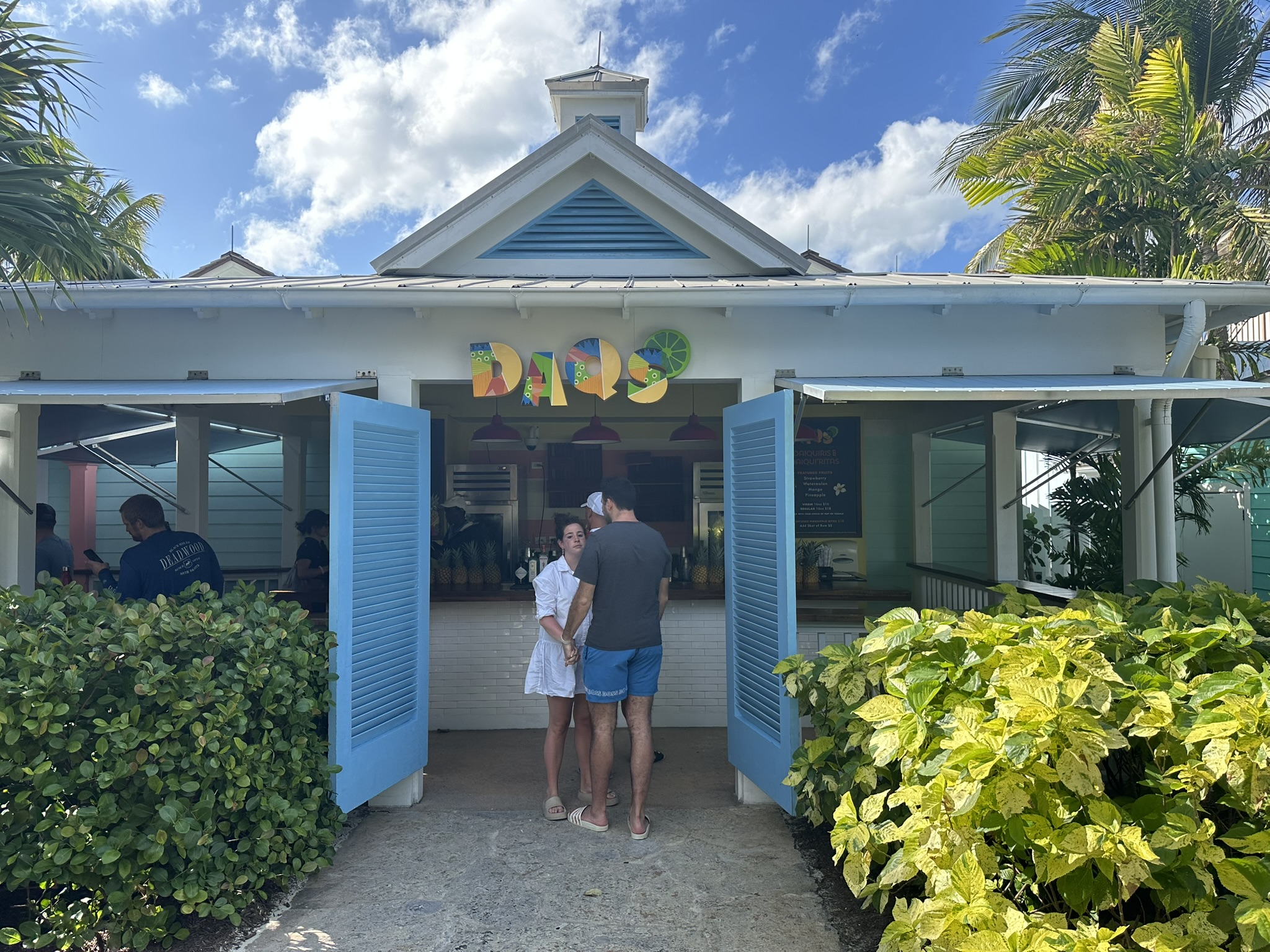 Baha Mar beach daiquiri stand