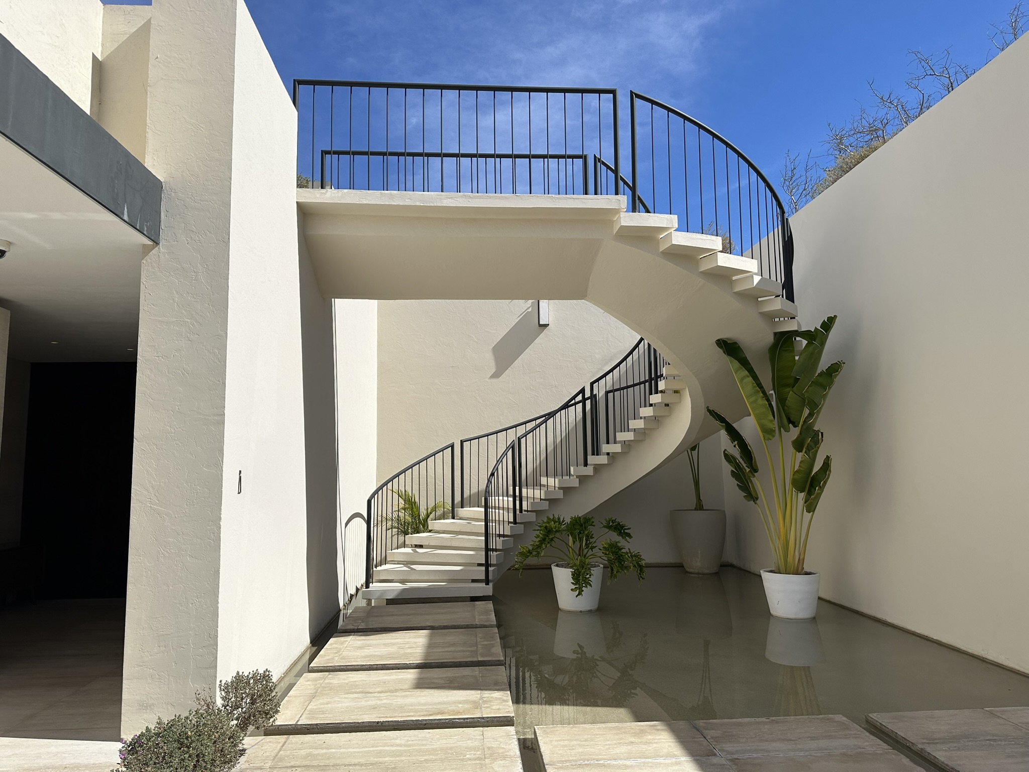 Four Seasons Los Cabos spa staircase