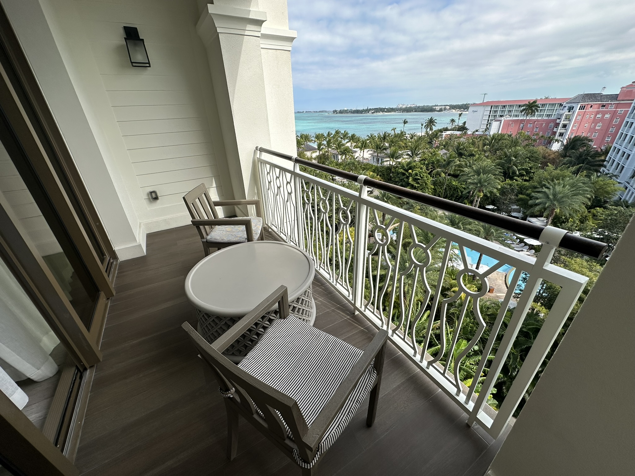 Rosewood Baha Mar Ocean View Studio Suite balcony 3