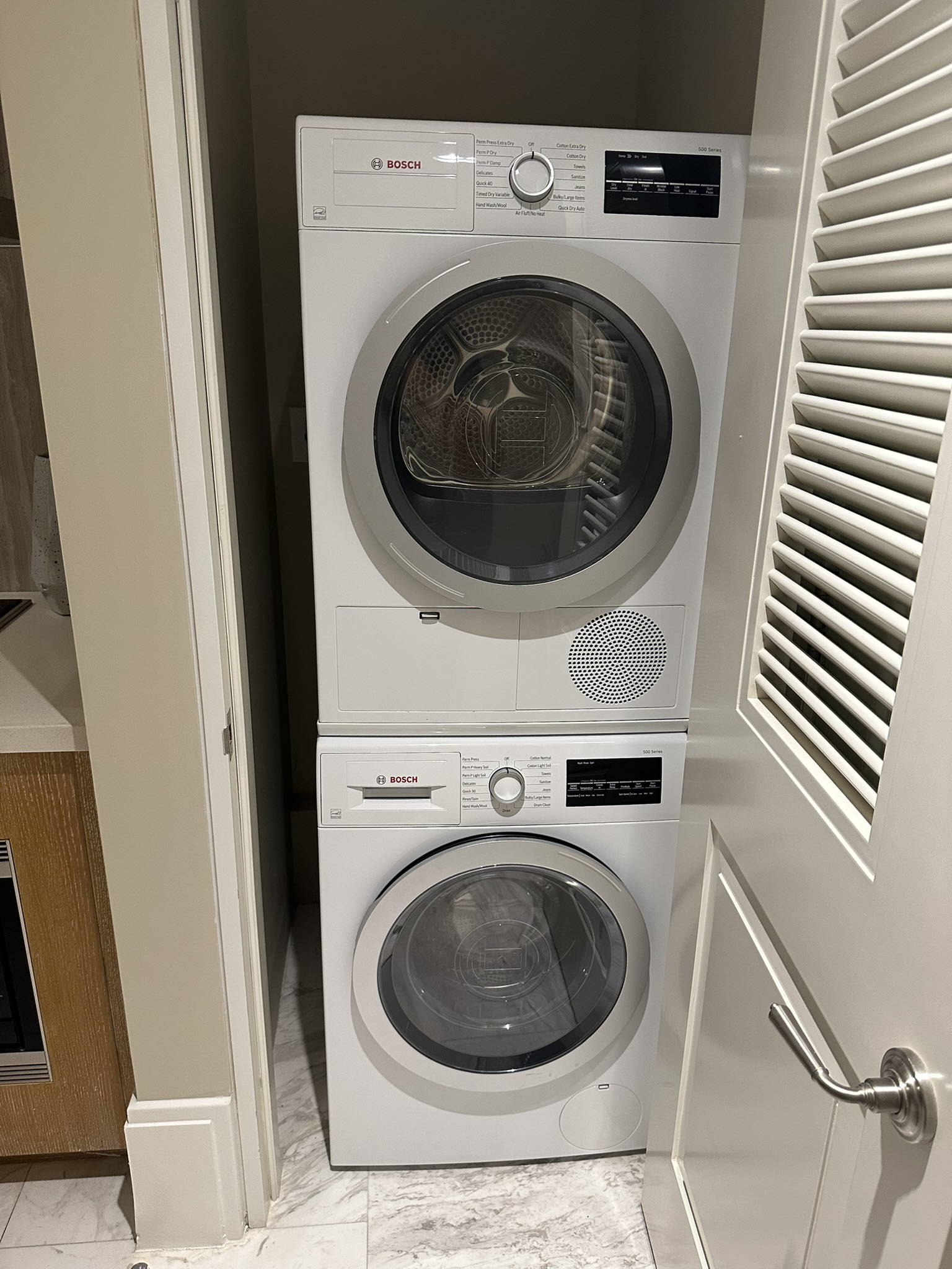 Rosewood Baha Mar Ocean View Studio Suite laundry machines