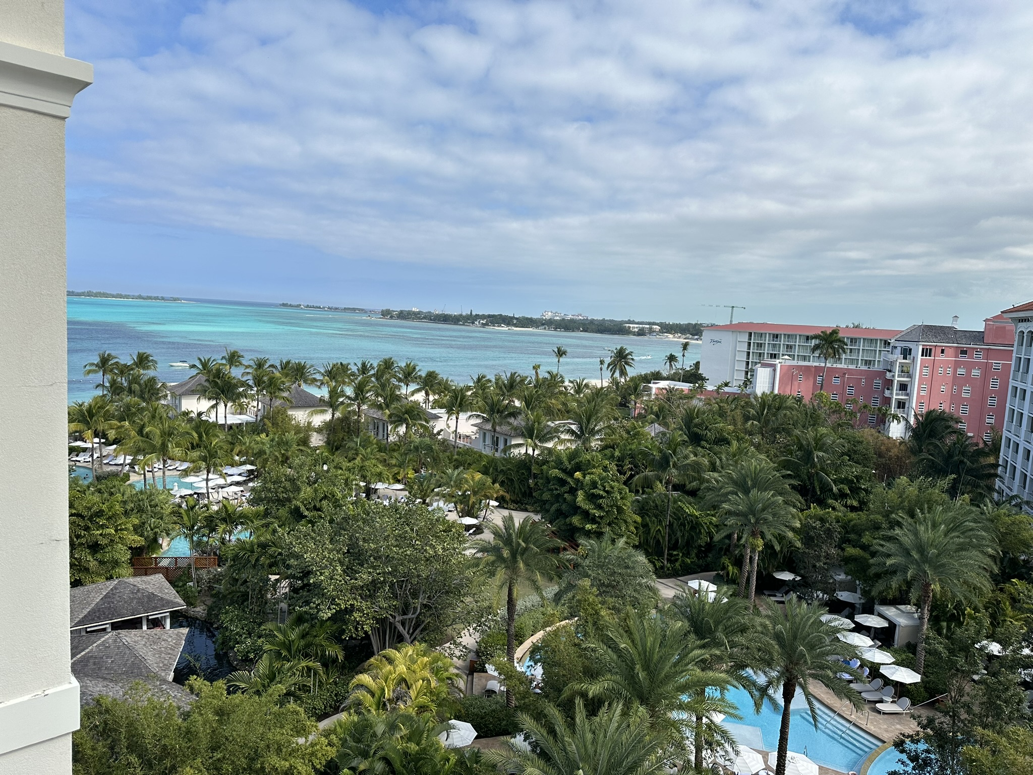 Rosewood Baha Mar Ocean View Studio Suite views